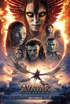 Poster for Avatar: Fire and Ash